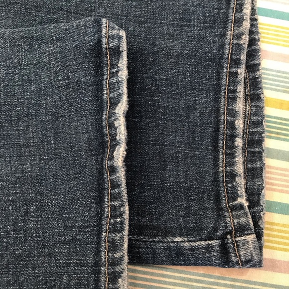 Old Navy Denim Blue Jeans Womens Size 10 Straight Leg Low Waist y2k - Picture 15 of 16